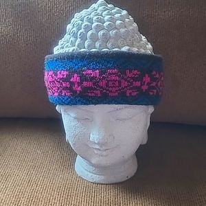 Colorful winter head band